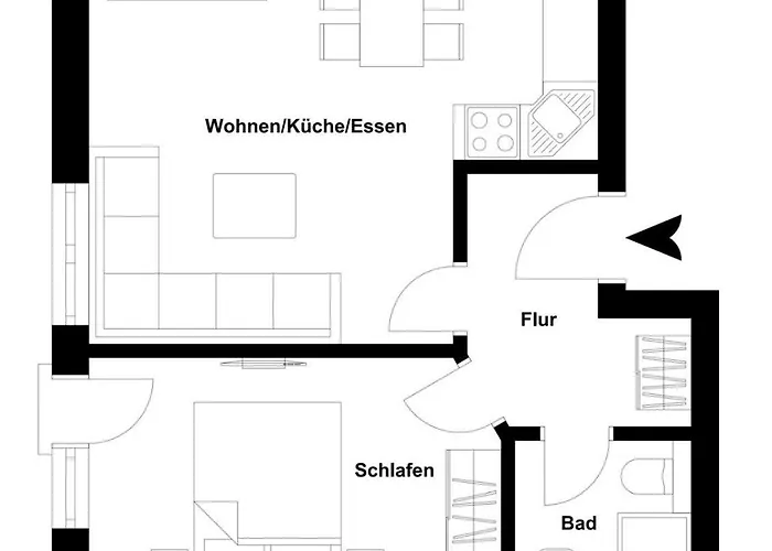 Villa Döser Strand Wohnung 5 Cuxhaven